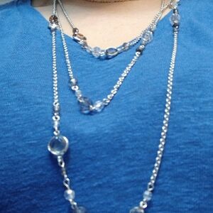 Elegant Silver Chain Necklace